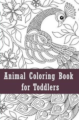 Cover of Animal coloring book for toddlers