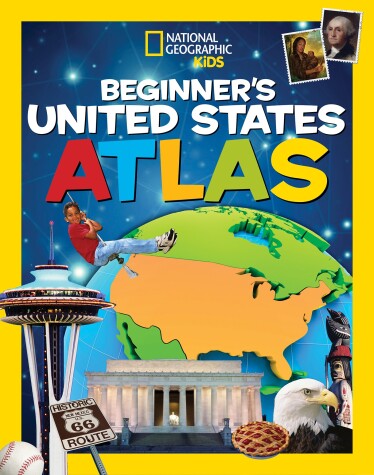 Book cover for Nat Geo Kids Beginner's United States Atlas