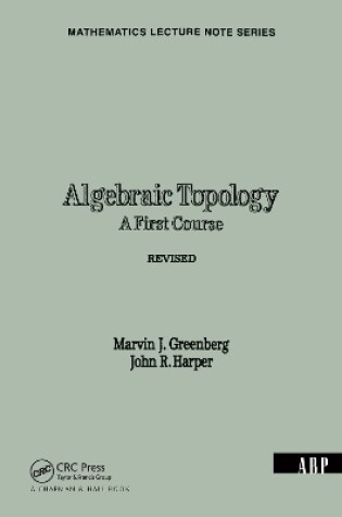 Cover of Algebraic Topology