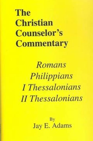Cover of Romans, I & II Thessalonians, and Philippians