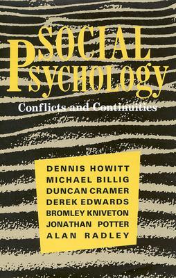 Book cover for Social Psychology: Conflicts and Continuities