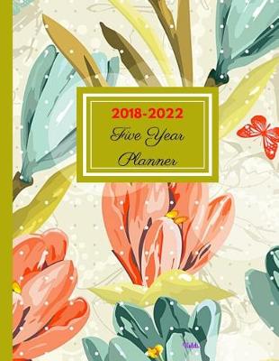 Cover of 2018 - 2022 Violets Five Year Planner