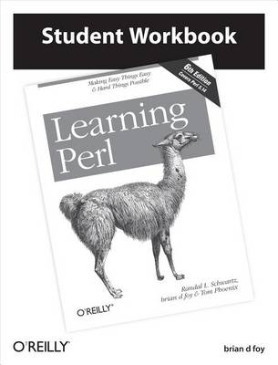 Book cover for Learning Perl Student Workbook