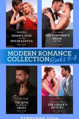 Cover of Modern Romance February 2024 Books 5-8