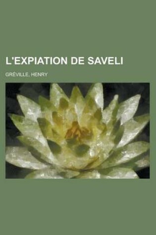 Cover of L'Expiation de Saveli