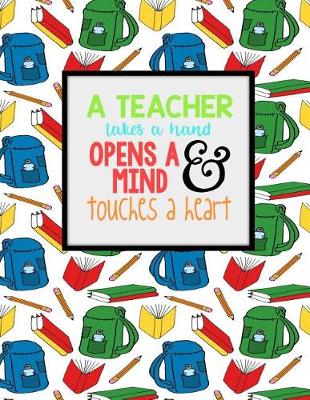 Book cover for Teacher Thank You - A Teacher Touches a Heart