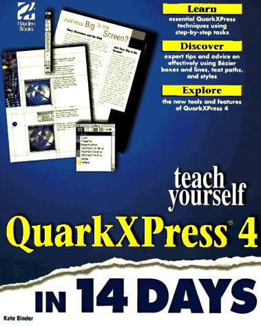 Book cover for Teach Yourself QuarkXPress 4 in 14 Days