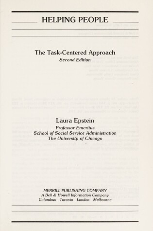 Cover of Helping People