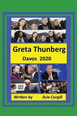 Book cover for Greta Thunberg Davos 2020