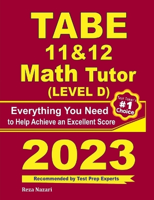 Book cover for TABE 11 & 12 Math Tutor