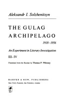 Book cover for The Gulag Archipelago Two, Pts. 3 and 4