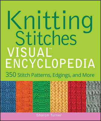 Book cover for Knitting Stitches VISUAL Encyclopedia