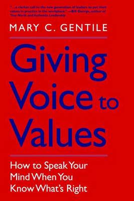 Book cover for Giving Voice to Values