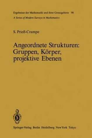 Cover of Angeordnete Strukturen