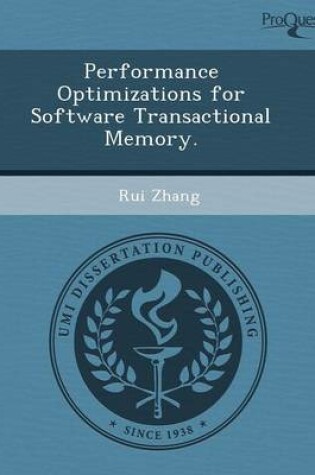 Cover of Performance Optimizations for Software Transactional Memory