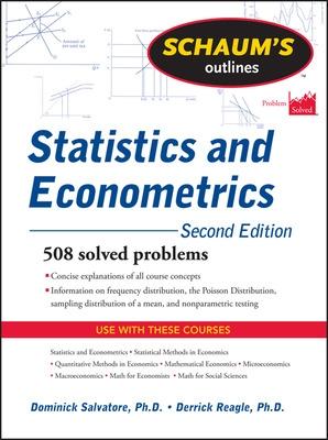 Book cover for Schaum's Outline of Statistics and Econometrics, Second Edition