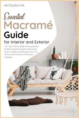 Book cover for Essential Macramé Guide for Interior and Exterior