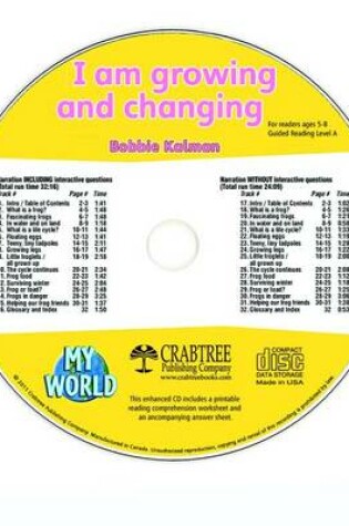 Cover of I Am Growing and Changing - CD Only