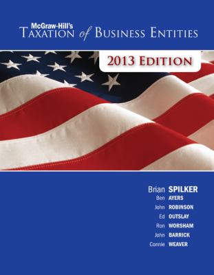 Book cover for McGraw-Hill's Taxation of Business Entities, 2013 Edition