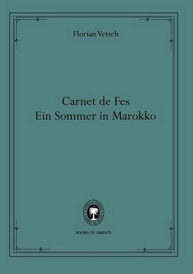 Book cover for Carnet de Fes