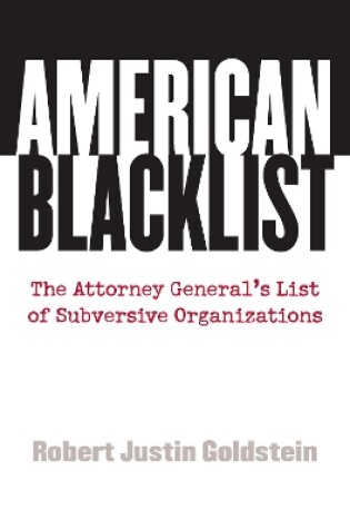 Cover of American Blacklist