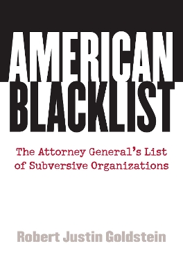 Book cover for American Blacklist