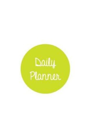 Cover of Daily Planner Lime Green