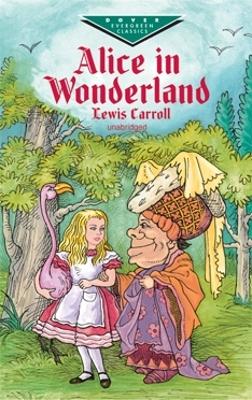 Book cover for Alice in Wonderland