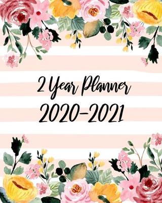 Book cover for 2 Year Planner 2020-2021