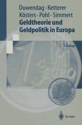 Book cover for Geldtheorie und Geldpolitik in Europa