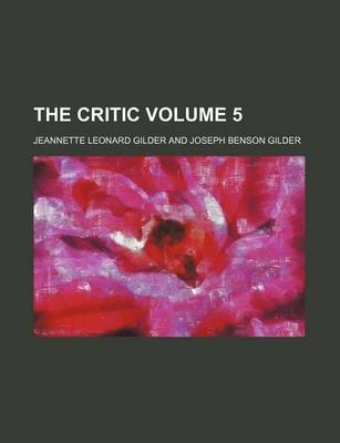 Book cover for The Critic Volume 5