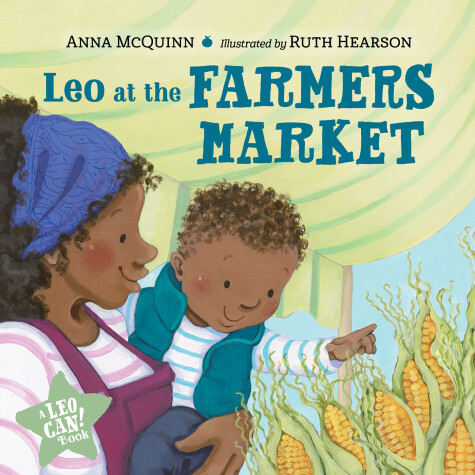 Book cover for Leo at the Farmers Market