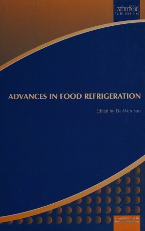 Book cover for Advances in Food Refrigeration