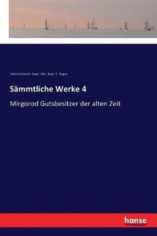 Cover of Sämmtliche Werke 4