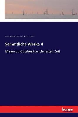 Book cover for Sämmtliche Werke 4