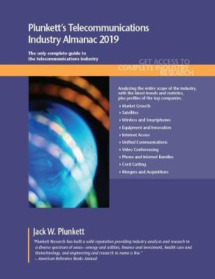 Book cover for Plunkett's Telecommunications Industry Almanac 2020