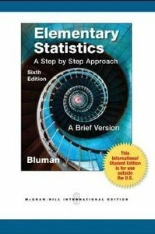 Cover of Elementary Statistics: A Brief Version