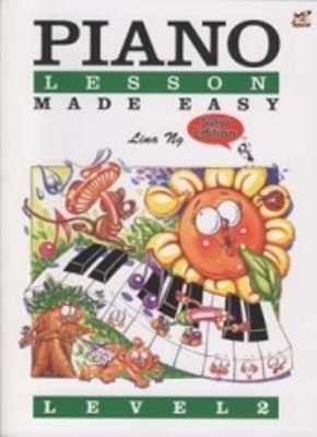 Book cover for Piano Lessons Made Easy Level 2