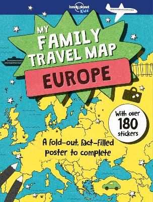 Cover of Lonely Planet Kids My Family Travel Map - Europe