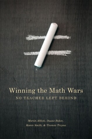 Cover of Winning the Math Wars