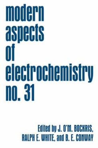 Cover of Modern Aspects of Electrochemistry 31