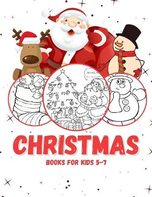 Book cover for Christmas books for kids 5-7