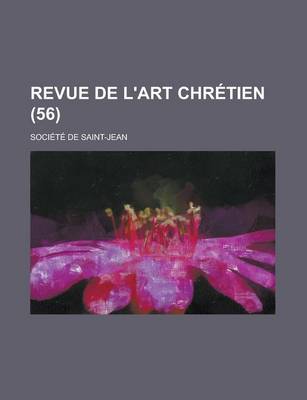Book cover for Revue de L'Art Chretien (56 )