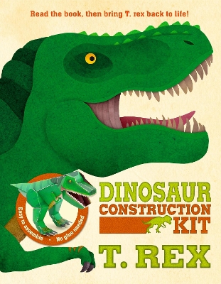 Book cover for Dinosaur Construction Kit T. rex