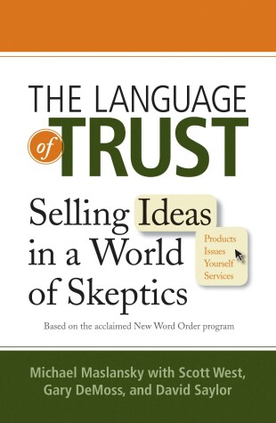 Book cover for The Language of Trust