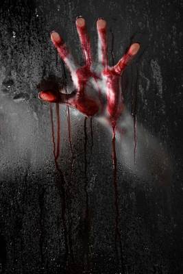 Book cover for A Bloody Hand at the Window