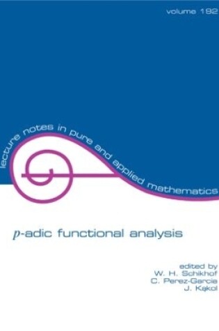 Cover of p-adic Functional Analysis