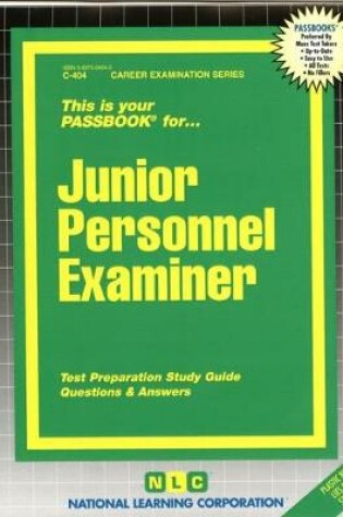 Cover of Junior Personnel Examiner