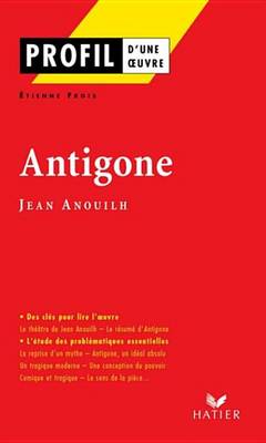 Book cover for Profil - Anouilh (Jean)