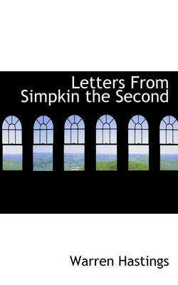 Book cover for Letters from Simpkin the Second